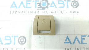 Isofix pad rear center right BMW 5 F10 11-16 beige oyster