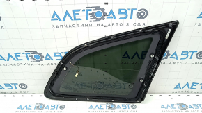 Rear left fixed glass window Volvo XC60 18-23 with antenna, tinted, with chrome molding