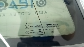 Rear left fixed glass window Volvo XC60 18-23 with antenna, tinted, with chrome molding