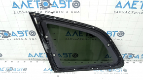 Window blind glass rear right Volvo XC60 18-23 tinted, with chrome molding