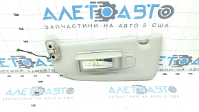 Left visor Volvo XC60 18-23 gray