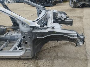 Front right quarter Ford Fusion mk5 13-20 plug-in with bracket, on body, silver