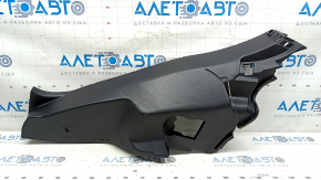 Rear pillar trim lower left Toyota Venza 21-24 black, scratches