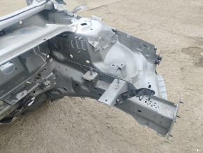 Front left quarter Ford Fusion mk5 13-20 plug-in on body, silver