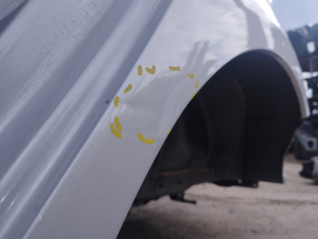 Quarter wing rear left Ford Fusion mk5 13-20 on the body, silver, dented