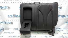 Rear row of seats upper part right Lincoln MKC 15-19 leather brown, perforation, with belt and armrests, heated, for dry cleaning, bumps, dents