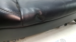 Rear row of seats lower part Lincoln MKC 15-19 leather black, with perforation, scratches, dents, for cleaning