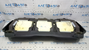 Rear row of seats lower part Lincoln MKC 15-19 leather black, with perforation, scratches, dents, for cleaning
