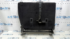Rear row of seats upper part right Lincoln MKC 15-19 leather black, perforation, with belt and armrests, for dry cleaning, scratches, dents