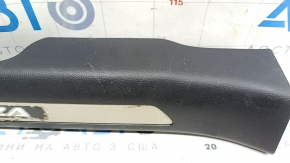 Door sill trim front right Toyota Venza 21-24 black, chrome insert, in film, corrosion