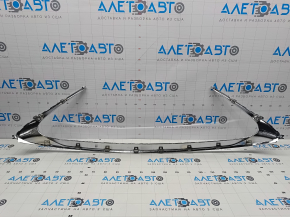 Front bumper grille trim bottom Lexus ES300h 16-18 rest chrome