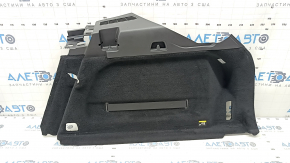 Right arch trim Volvo XC60 18-23 black for electric seats with rubber, scratches