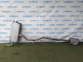 Silencer rear part with barrel Volvo XC60 18-21 T6