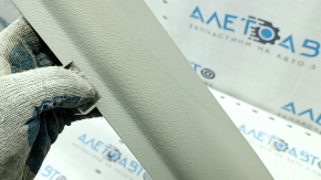 Rear pillar trim lower left Volvo XC60 18-23 gray, faded