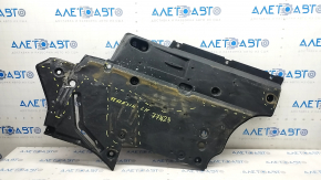 Front left underbody protection Toyota Venza 21-24 is broken, scuffed