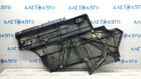 Front left underbody protection Toyota Venza 21-24 is broken, scuffed