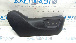 Side passenger seat trim right Toyota Venza 21-24 black