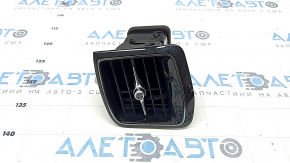 Front panel air duct deflector left Volvo XC60 18-23 black gloss with chrome, broken fasteners, chrome is worn out
