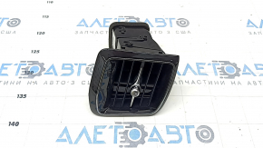 Front panel air duct deflector right Volvo XC60 18-23 black gloss with chrome, broken mount