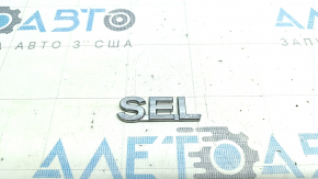 Emblem inscription SEL trunk door Mitsubishi Outlander 14-21