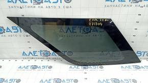 Window blind glass rear left Ford Explorer 20-23 tinted, scratches on glass