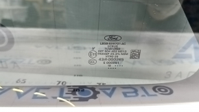 Window blind glass rear left Ford Explorer 20-23 tinted, scratches on glass