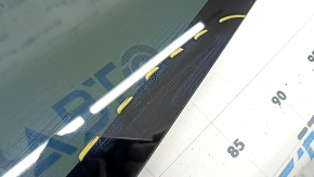 Window blind glass rear left Ford Explorer 20-23 tinted, scratches on glass