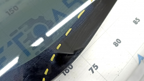 Window blind glass rear left Ford Explorer 20-23 tinted, scratches on glass