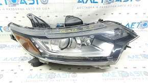Headlight front right Mitsubishi Outlander 16-22 bare, halogen, rest, with mount, sand