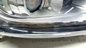 Headlight front right Mitsubishi Outlander 16-22 bare, halogen, rest, with mount, sand