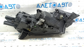 Headlight front left Mitsubishi Outlander 16-22 bare, halogen, rest, with mount, sand
