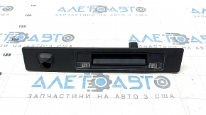 Volvo XC60 18-23 trunk door number plate light bar with handle and button for camera, broken mount