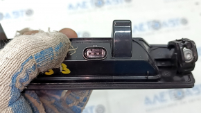 Volvo XC60 18-23 trunk door number plate light bar with handle and button for camera, broken mount