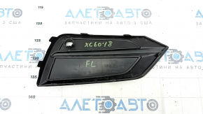 Front bumper grille left Volvo XC60 18-21 for parking sensors, structure