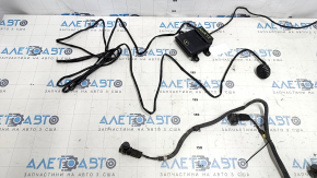 Parking sensor kit with wiring, with unit and buzzer