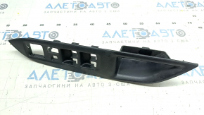 Front left window lift control trim Mitsubishi Outlander 14-20 black