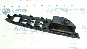 Front left window lift control trim Mitsubishi Outlander 14-20 black