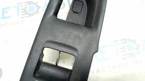 Front left window lift control trim Mitsubishi Outlander 14-20 black
