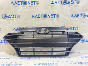 Radiator grill assembly Hyundai Elantra AD 19-20 with emblem without radar
