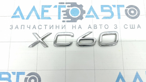 Emblem inscription XC60 tailgate Volvo XC60 18-23