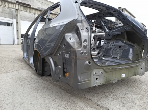 Quarter wing rear left Volvo XC60 18-23 on the body, graphite
