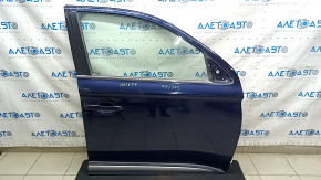 Door assembly front right Mitsubishi Outlander 16-20 rest, blue D14, keyless