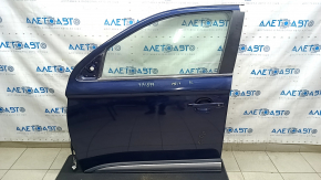 Door assembly front left Mitsubishi Outlander 16-20 rest, blue D14, keyless, bumpers