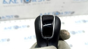 Gear knob Volvo XC60 20-21 leather black, with cover, scratches