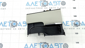 Box pocket central console Volvo XC60 18-23 gray with chrome, for cleaning