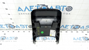 Rear lower center console trim Volvo XC60 18-23 black, for cigarette lighter