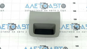 Rear center console trim Volvo XC60 18-23 gray without rear row air conditioning and front seat heating
