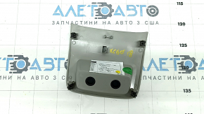 Rear center console trim Volvo XC60 18-23 gray without rear row air conditioning and front seat heating