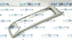 Upper center console trim Volvo XC60 18-23 gray
