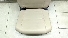 Rear row of seats 3rd row right Mitsubishi Outlander 14-19 leather beige